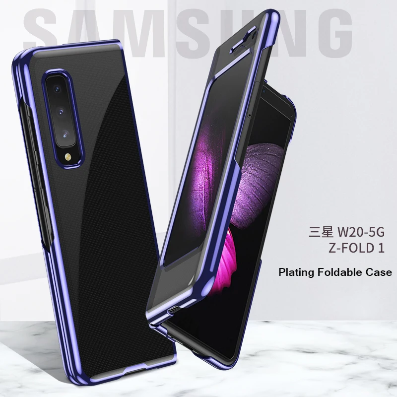 Plating Phone Case For Samsung Galaxy Z Fold 1 5G Case Z Fold1 Luxury Electroplated Frame Shockproof Cover Foldable Light Funda
Plating Phone Case For Samsung Galaxy Z Fold 1 5G Case Z Fold1 Luxury Electroplated Frame Shockproof Cover Foldable Light Funda