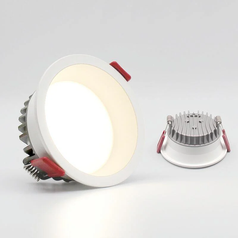 Dimmable Recessed Anti Glare LED Downlights 9W/12W/15W/18W LED Ceiling Spot Lights AC85~265V Background Lamps Indoor Lighting
Dimmable Recessed Anti Glare LED Downlights 9W/12W/15W/18W LED Ceiling Spot Lights AC85~265V Background Lamps Indoor Lighting