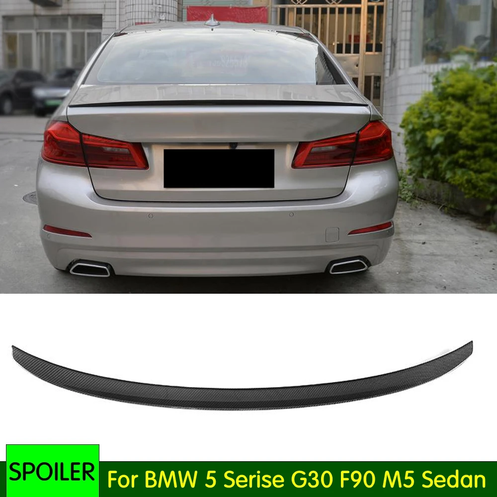 G30 F90 Carbon fiber rear spoiler for BMW 5 Serise G30 F90 M5 Sedan 4 Door M5 530i 540i 530i rear trunk tail wing spoiler 2017
G30 F90 Carbon fiber rear spoiler for BMW 5 Serise G30 F90 M5 Sedan 4 Door M5 530i 540i 530i rear trunk tail wing spoiler 2017