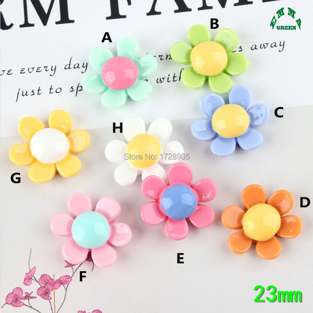 Sunflower Slimes Charm Kawaii Resin Cabochons 10pcs 23mm Beading Charms Material Hair Bow Center DIY Embellishments
Sunflower Slimes Charm Kawaii Resin Cabochons 10pcs 23mm Beading Charms Material Hair Bow Center DIY Embellishments