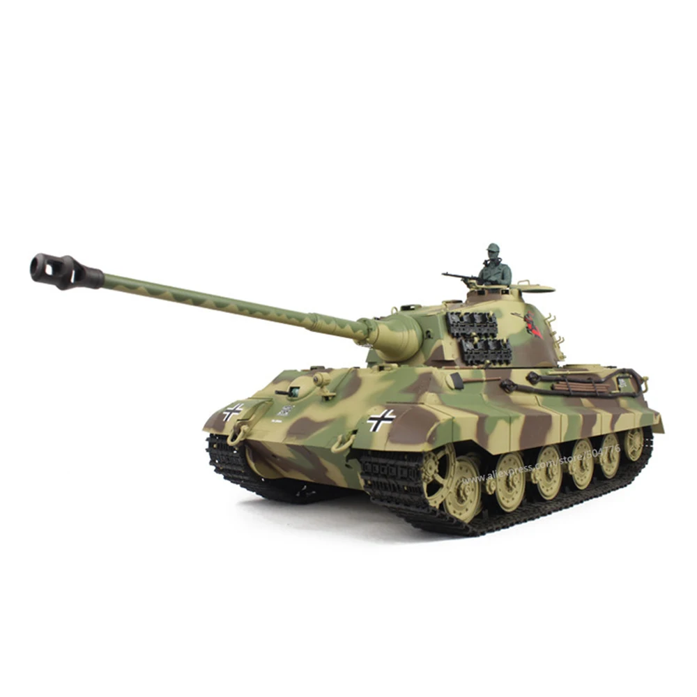 Квадрокоптер HL 3888a 1 Pro с инфракрасной системой управления 1:16 немецкий King Tiger Henschel