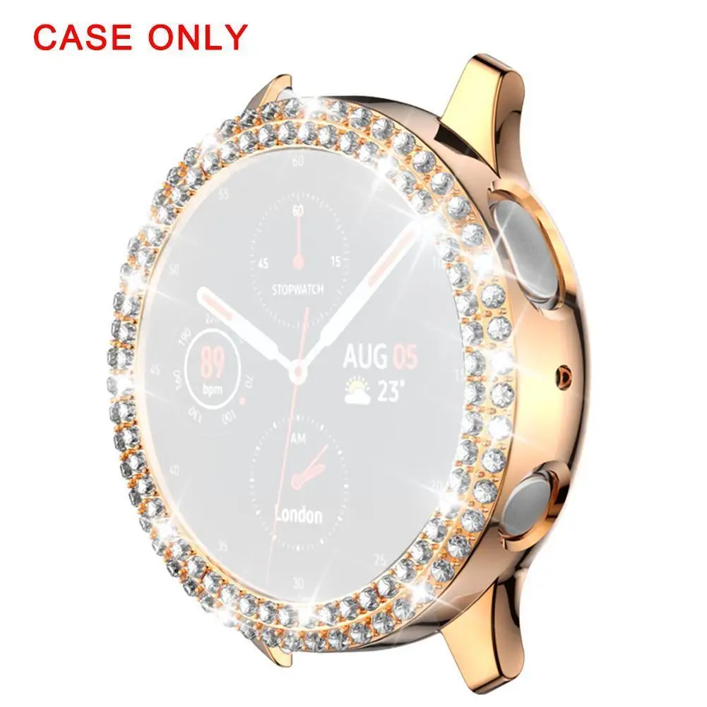Diamond case For Samsung galaxy watch active 2 1 40 Protector active Galaxy coverage Protection Full bumper Screen Watch 44 F2A0 
Diamond case For Samsung galaxy watch active 2 1 40 Protector active Galaxy coverage Protection Full bumper Screen Watch 44 F2A0