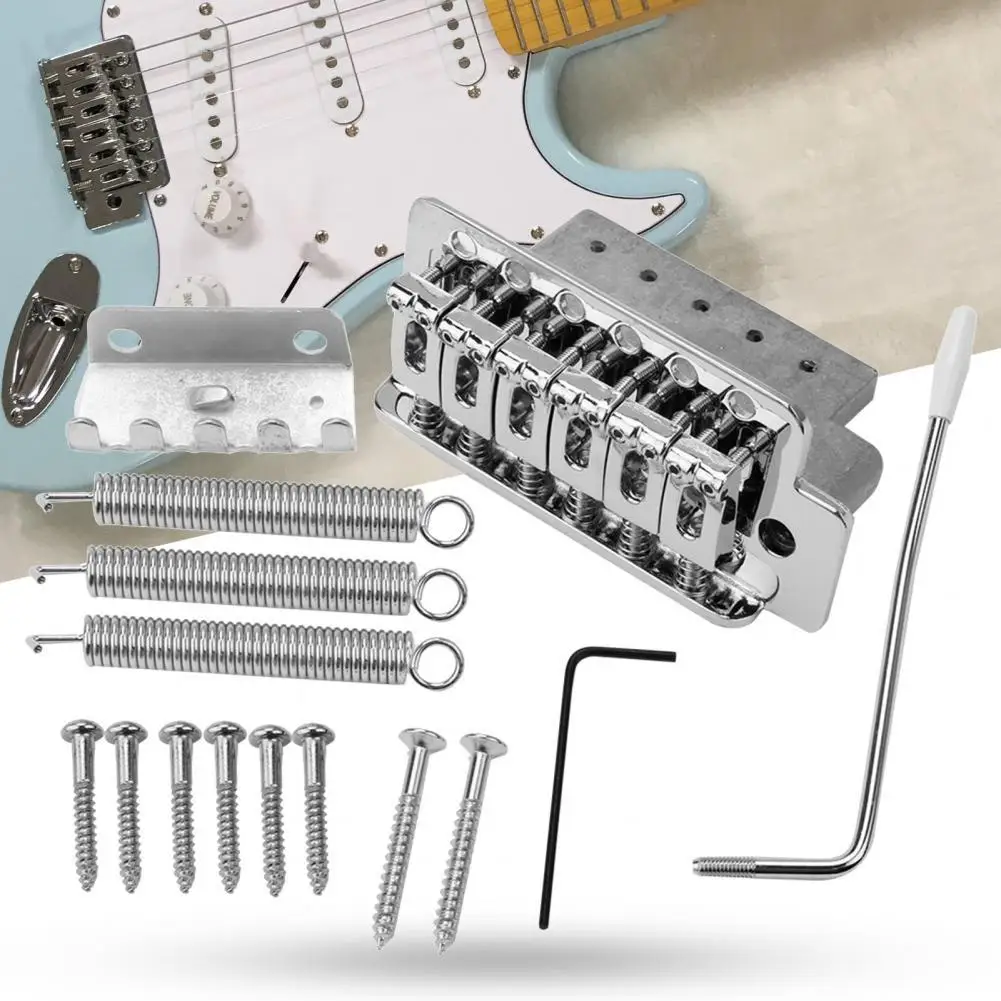 Lightweight Guitar Tremolo Bridge Metal High Stability Delicate Electric Guitar Swing Bridge Tremolo Set
Lightweight Guitar Tremolo Bridge Metal High Stability Delicate Electric Guitar Swing Bridge Tremolo Set