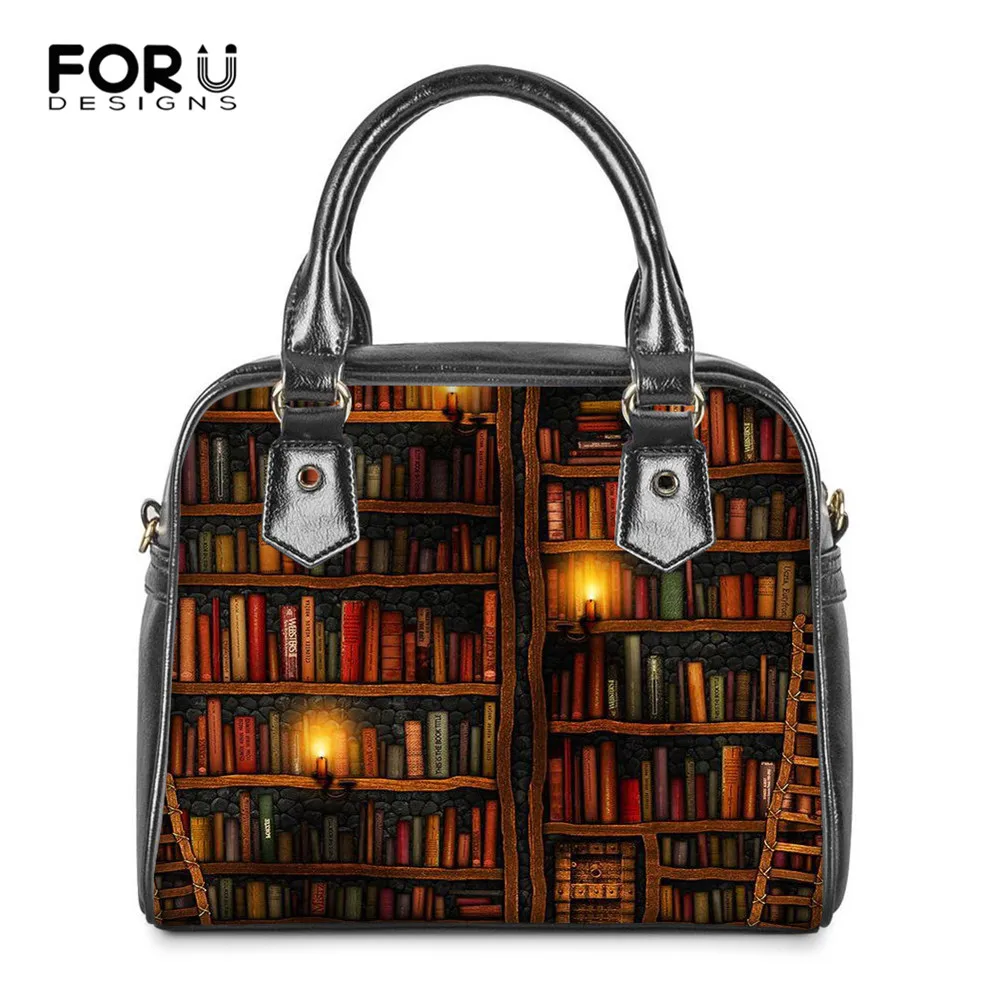 Роскошные женские сумки-тоуты FORUDESIGNS с принтом книг, Сумки из искусственной кожи, женские вечерние сумки через плечо, Женский вместительный ... 
Роскошные женские сумки-тоуты FORUDESIGNS с принтом книг, Сумки из искусственной кожи, женские вечерние сумки через плечо, Женский вместительный ...