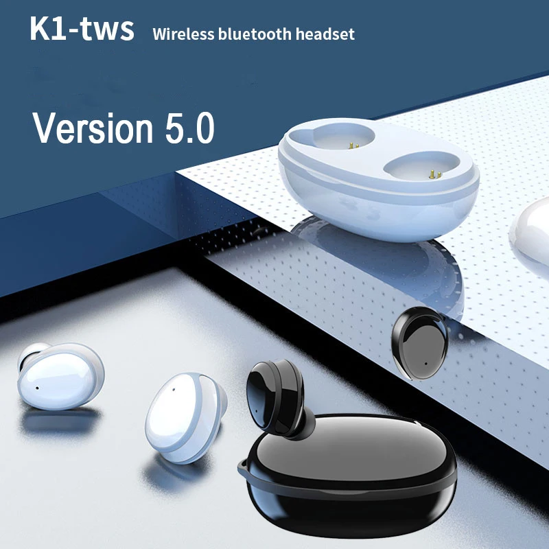 TWS-K1 Ture Wireless Earphones Touch Control IPX5 Waterproof HIFI Stereo 5.0 Music Headset Earbuds Deep Bass Eear Dot
TWS-K1 Ture Wireless Earphones Touch Control IPX5 Waterproof HIFI Stereo 5.0 Music Headset Earbuds Deep Bass Eear Dot