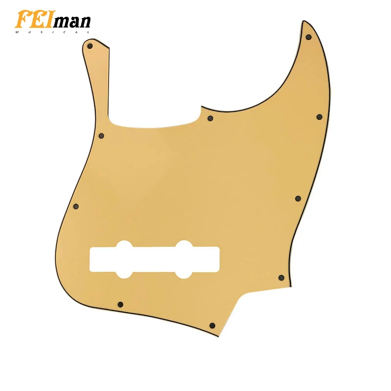 Pleroo Guitar parts pickguards Standard 10 Holes 5 String suit for fender Jazz Bass Style JB Pickguard Scratch Plate & Screws
Pleroo Guitar parts pickguards Standard 10 Holes 5 String suit for fender Jazz Bass Style JB Pickguard Scratch Plate & Screws