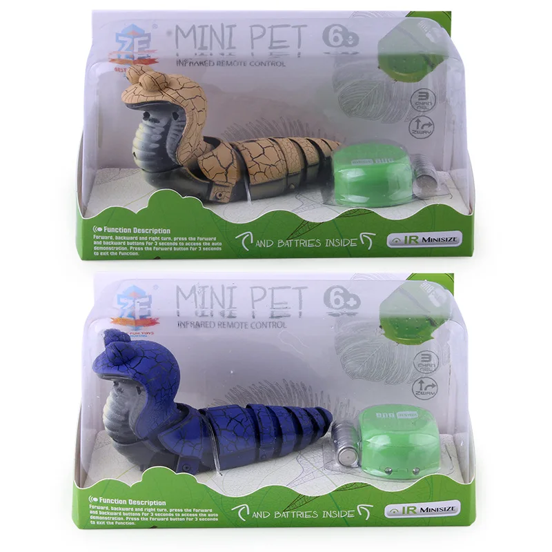 Creativity Funny Infrared Remote Control Realistic Electric Mini Cobra Animal Model Prank Prop Intelligence Develop Toy
Creativity Funny Infrared Remote Control Realistic Electric Mini Cobra Animal Model Prank Prop Intelligence Develop Toy
