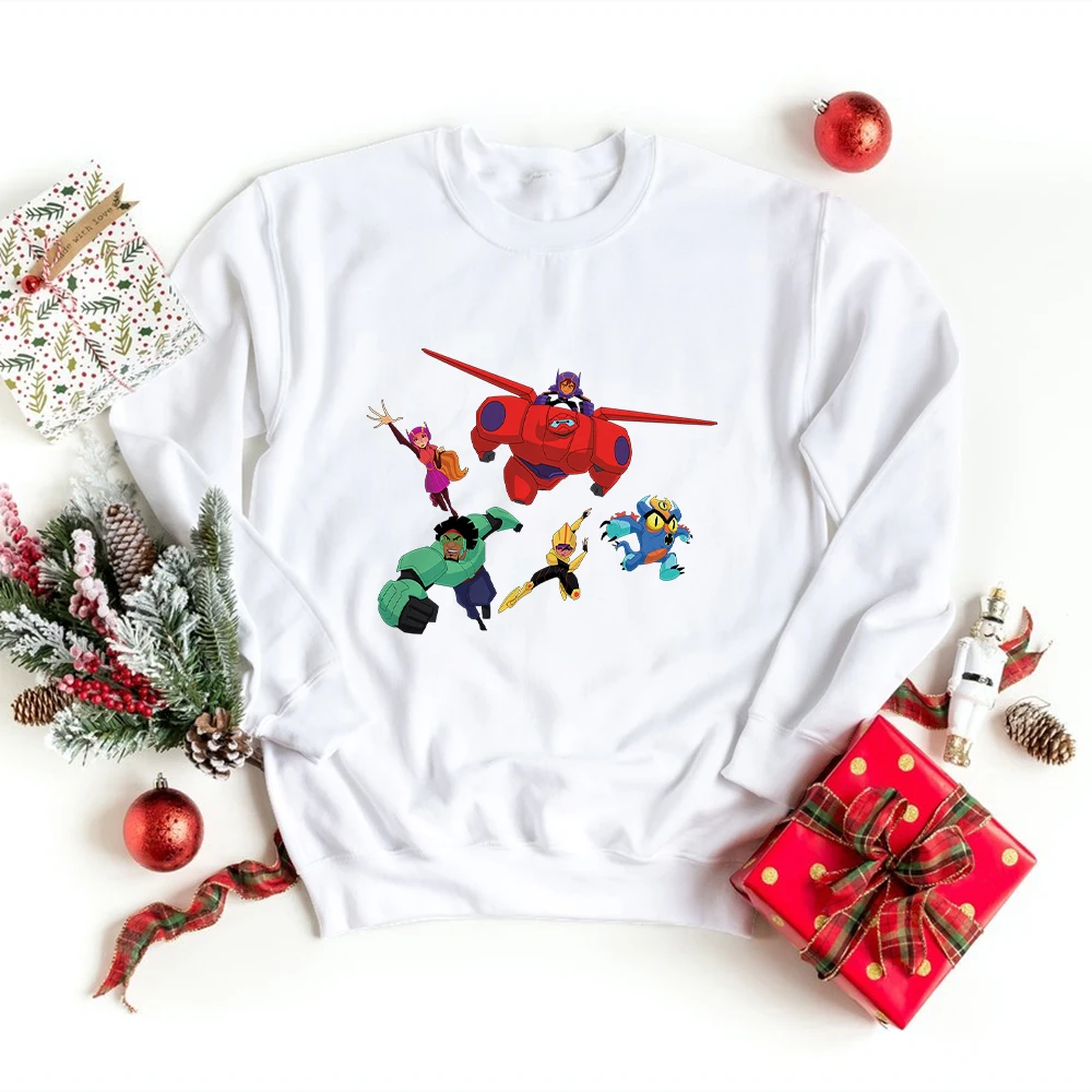 Disney Kids Long Sleeve Hoodie Big Hero 6 Print Baby Boy Clothes White Round Neck Casual Sweatshirt Pullover for Children
Disney Kids Long Sleeve Hoodie Big Hero 6 Print Baby Boy Clothes White Round Neck Casual Sweatshirt Pullover for Children
