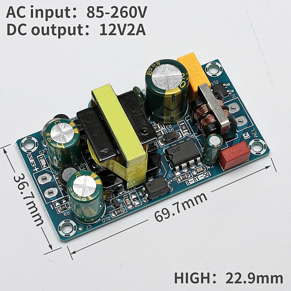 Voltage stabilized bare board switch power module AC-DC 2.5A 7A 6A 4A 12V 24V 5V
Voltage stabilized bare board switch power module AC-DC 2.5A 7A 6A 4A 12V 24V 5V
