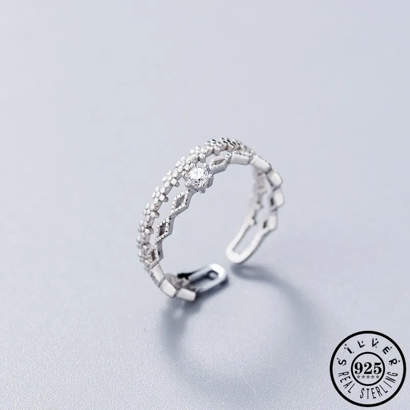 925 Sterling Silver Bridal Sets with Cubic Zirconia Stone Adjustable Open Finger Knuckle Ring Small Flower Rings for Women
925 Sterling Silver Bridal Sets with Cubic Zirconia Stone Adjustable Open Finger Knuckle Ring Small Flower Rings for Women