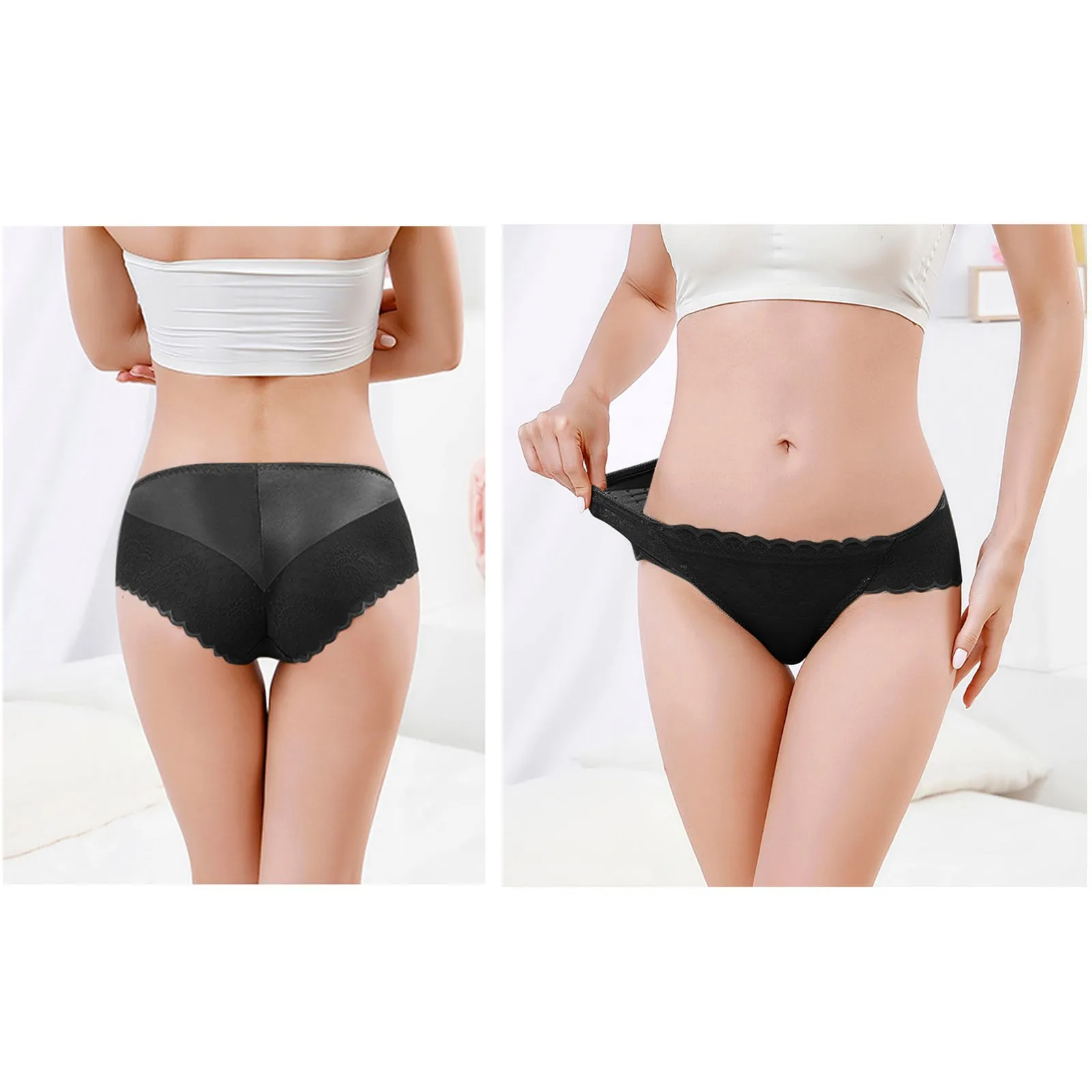 Sexy Ladies Low-Rise Breathable 5PCS Transparent Lace Hip Lift Mesh Panties Quality Underpants Solid Seamless Briefs Underwear
Sexy Ladies Low-Rise Breathable 5PCS Transparent Lace Hip Lift Mesh Panties Quality Underpants Solid Seamless Briefs Underwear
