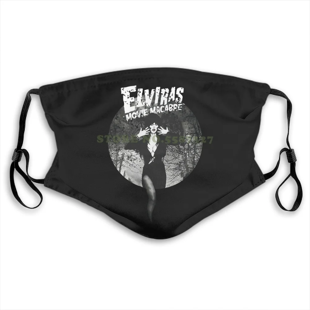 Маска для лица Elvira: хозяйка темных вещей V15 плакат с фильмом черные все размеры
