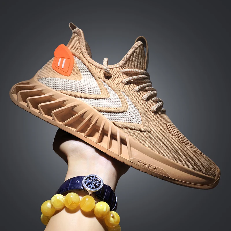 Woven Knit Running Shoes Man Plastic Back Loop Man Casual Shoes Sneaker Slip On Men Walking Shoe Honeycomb Men's Sports Shoes
Woven Knit Running Shoes Man Plastic Back Loop Man Casual Shoes Sneaker Slip On Men Walking Shoe Honeycomb Men's Sports Shoes