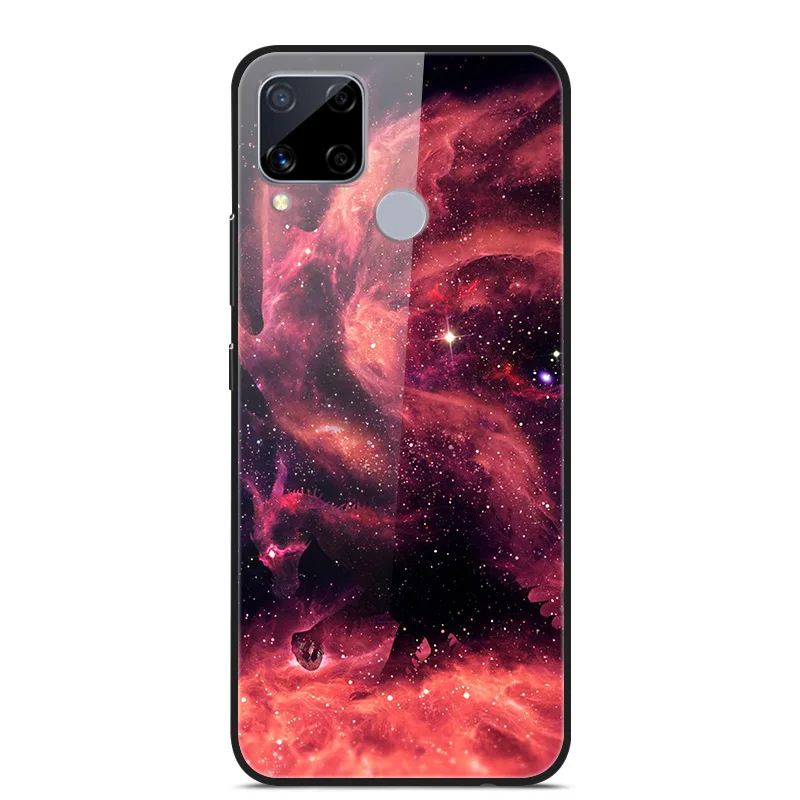 Case For Realme C15 Back Phone Cover Black Silicone Bumper With Tempered Glass Series 3
Case For Realme C15 Back Phone Cover Black Silicone Bumper With Tempered Glass Series 3