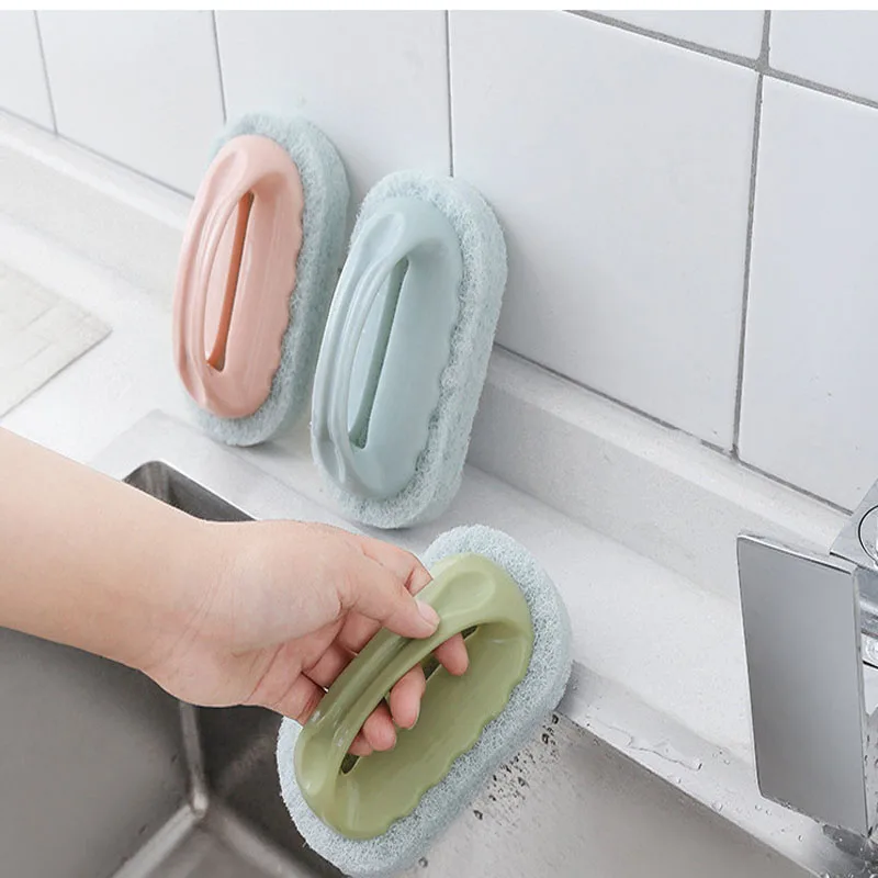 Kitchen Plain Color Cleaning Brush Strong Decontamination Brush Handle Sponge Eraser Cleaner Environmental Protection Material
Kitchen Plain Color Cleaning Brush Strong Decontamination Brush Handle Sponge Eraser Cleaner Environmental Protection Material