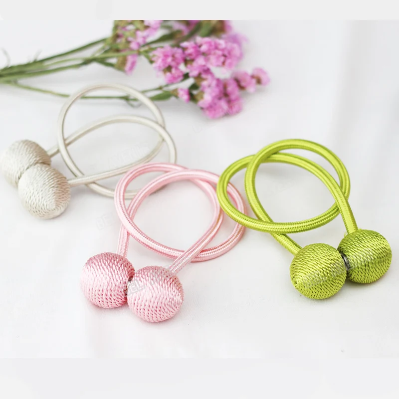 BELAVENIR 1Pc Magnetic Curtain Tieback High Quality Holder Hook Buckle Clip Curtain Tieback Polyester Decorative Home Accessorie
BELAVENIR 1Pc Magnetic Curtain Tieback High Quality Holder Hook Buckle Clip Curtain Tieback Polyester Decorative Home Accessorie