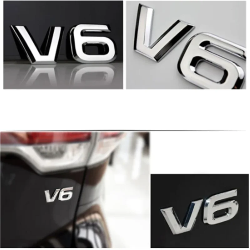 DSYCAR 1Pcs Fashion 3D Metal V6 Engine Display Car Sticker Emblem Badge for Cars Decorative Accessories New
DSYCAR 1Pcs Fashion 3D Metal V6 Engine Display Car Sticker Emblem Badge for Cars Decorative Accessories New