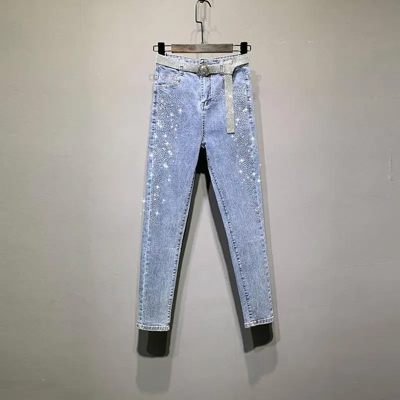 New Spring summer 2021 Fashion straight jeans women's size Hong Kong style high waist slim fat mm loose Joker Torre pants
New Spring summer 2021 Fashion straight jeans women's size Hong Kong style high waist slim fat mm loose Joker Torre pants
