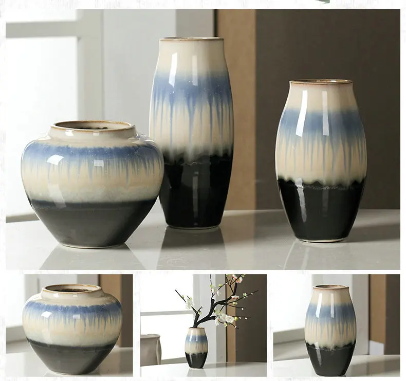 Jingdezhen Ceramic Vases Living Room Vases New Chinese Ornaments Ceramics Crafts Ceramic Vases
Jingdezhen Ceramic Vases Living Room Vases New Chinese Ornaments Ceramics Crafts Ceramic Vases