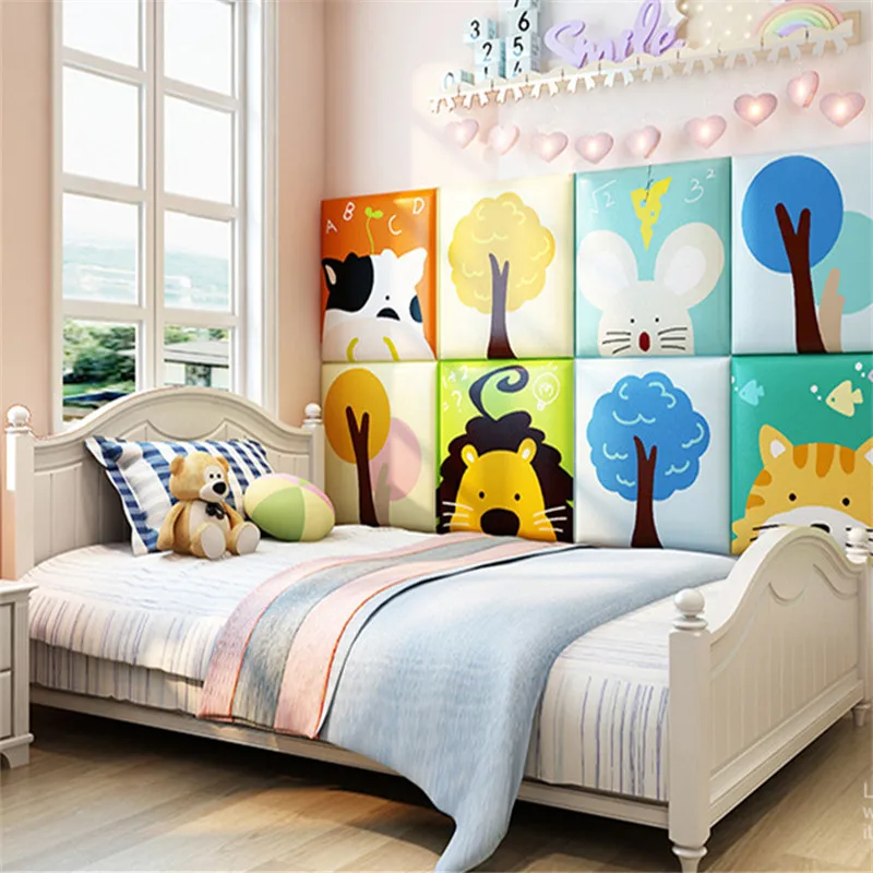 Cartoon animal fruit pattern kids room collision cartoon soft bag custom tatami bedroom bedside wall kindergarten wall sticker
Cartoon animal fruit pattern kids room collision cartoon soft bag custom tatami bedroom bedside wall kindergarten wall sticker