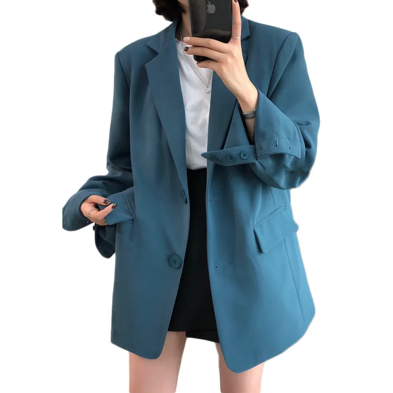 Small suit women's jacket 2020 autumn new mid-length casual and thin Korean style temperament suit trend
Small suit women's jacket 2020 autumn new mid-length casual and thin Korean style temperament suit trend