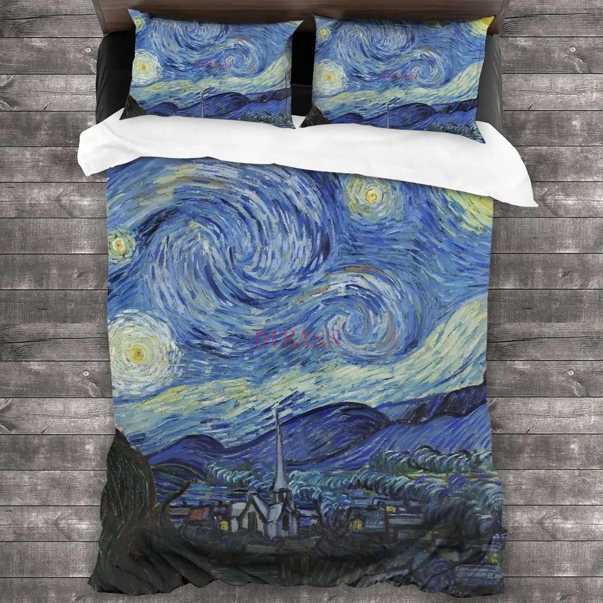 Starry Night - Van Gogh 100%Pure Cotton Comforter Set with 2 Pillowcase,Soft Microfiber Duvet Cover Set, Bedding Sets Bed Set
Starry Night - Van Gogh 100%Pure Cotton Comforter Set with 2 Pillowcase,Soft Microfiber Duvet Cover Set, Bedding Sets Bed Set