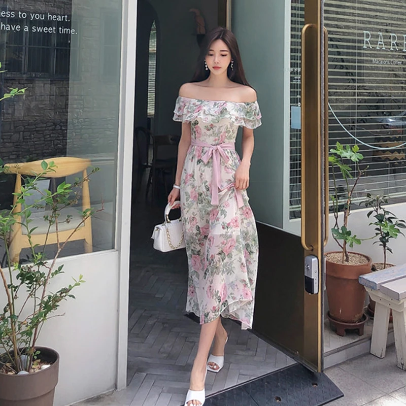 COIGARSAM Fashion Print Women dress New Summer Belt Dresses Design And Color 2126
COIGARSAM Fashion Print Women dress New Summer Belt Dresses Design And Color 2126