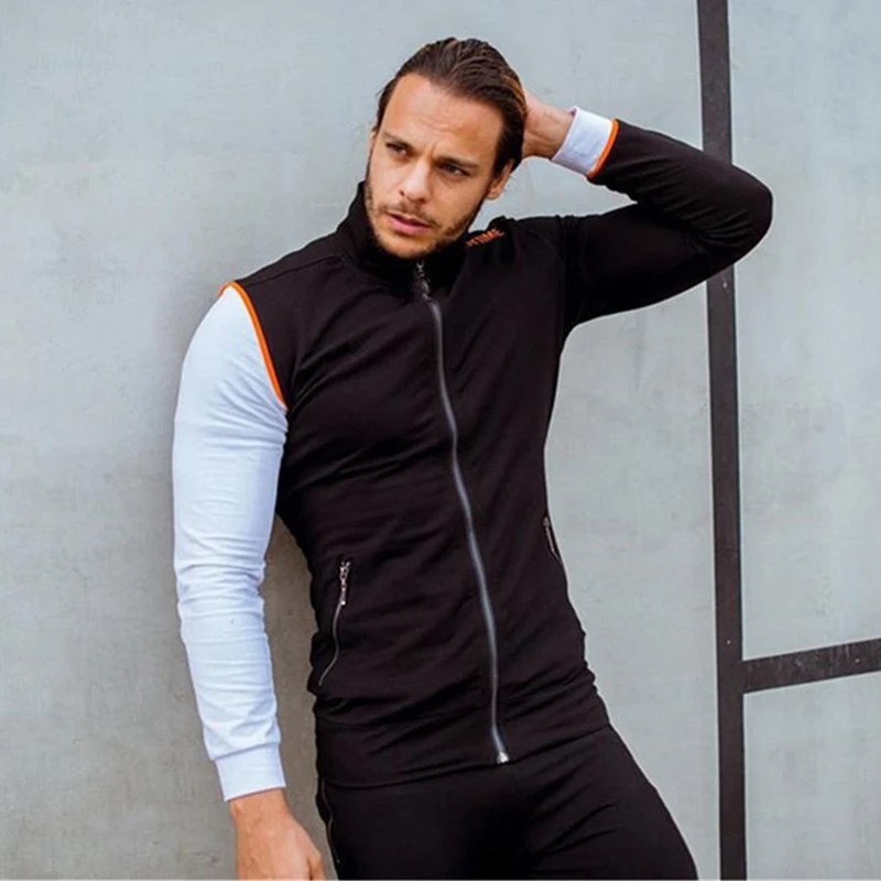 Men's T-shirt Slim Long-sleeved Zipper Design T-shirt Men's Casual Sports Cotton Splicing Fitness Quick-drying T-shirt Top
Men's T-shirt Slim Long-sleeved Zipper Design T-shirt Men's Casual Sports Cotton Splicing Fitness Quick-drying T-shirt Top
