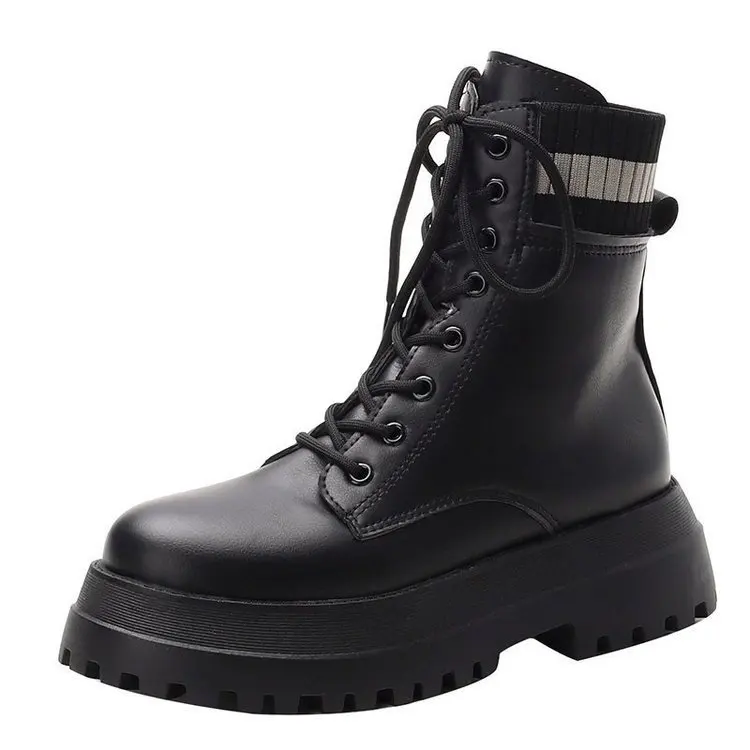 British style versatile boots women's autumn and winter 2020 new thick heel short boots women's round head locomotive
British style versatile boots women's autumn and winter 2020 new thick heel short boots women's round head locomotive