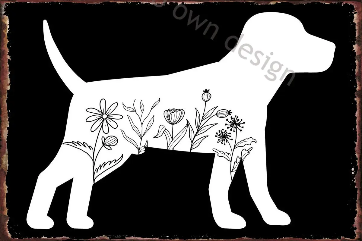 Оловянные таблички Beagle с цветами, собака, Настенный декор, Ретро винтажный металлический знак, жестяной знак для искусства, мужская пещера, ...
Оловянные таблички Beagle с цветами, собака, Настенный декор, Ретро винтажный металлический знак, жестяной знак для искусства, мужская пещера, ...