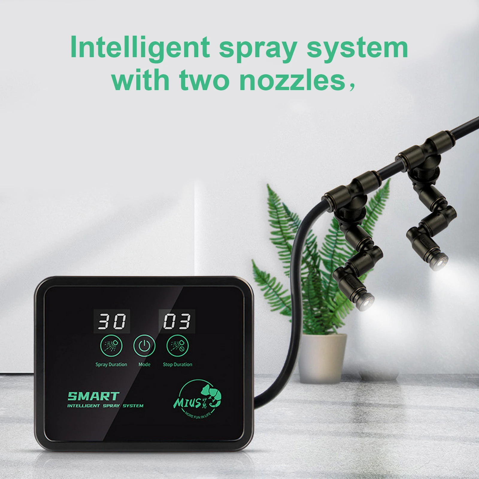 Intelligent Reptile Fogger Humidifier Electronic Rainforest Terrariums Spray Automatic Misting System Watering Sprinkler Control
Intelligent Reptile Fogger Humidifier Electronic Rainforest Terrariums Spray Automatic Misting System Watering Sprinkler Control