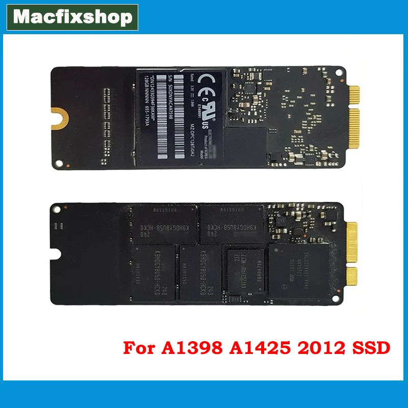 Original Laptop SSD 2012 2013 For Macbook Pro Retina 13.3" A1425 15.4" A1398 128GB 256GB 512GB 768GB Solid State Drive Tested
Original Laptop SSD 2012 2013 For Macbook Pro Retina 13.3" A1425 15.4" A1398 128GB 256GB 512GB 768GB Solid State Drive Tested