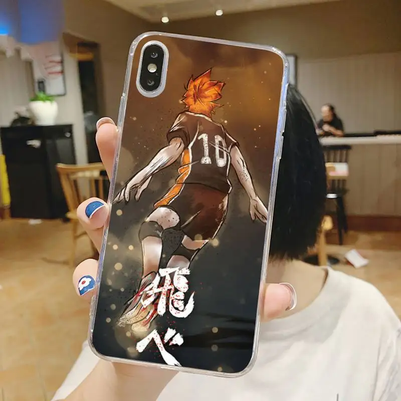 Haikyuu Hinata Japanese anime volleyball Phone Case Transparent for iPhone 6 7 8 11 12 s mini pro X XS XR MAX Plus
Haikyuu Hinata Japanese anime volleyball Phone Case Transparent for iPhone 6 7 8 11 12 s mini pro X XS XR MAX Plus