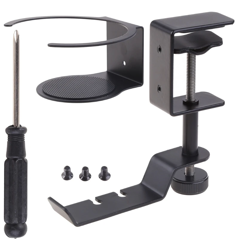 448B 2 In 1 Gaming Headphone Holder Hook Hanger Mount Under Desk Drink Cup Rack Clamp
448B 2 In 1 Gaming Headphone Holder Hook Hanger Mount Under Desk Drink Cup Rack Clamp