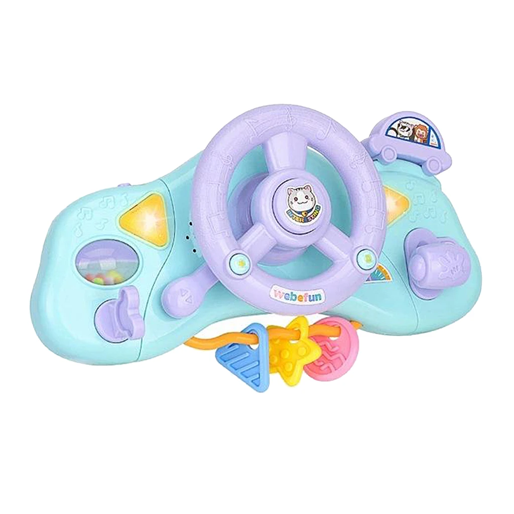 Children's Toy Simulation Small Steering Wheel Copilots Simulated Steering Toy Wheel Early Education Sounding Toy Kid Toys Gift
Children's Toy Simulation Small Steering Wheel Copilots Simulated Steering Toy Wheel Early Education Sounding Toy Kid Toys Gift