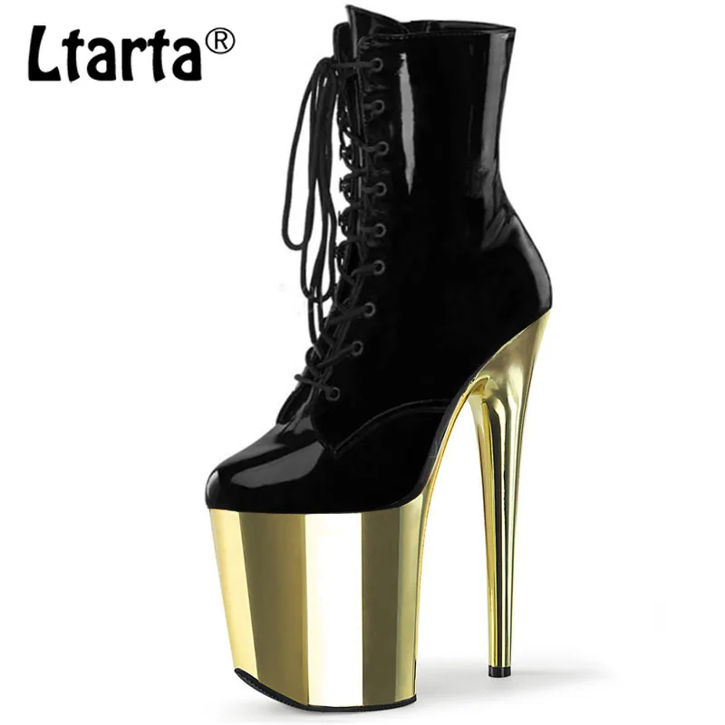 Ltarta 20CM Gold Lace Hate Tiangao Pole Dance High Heels Nightclub Sexy Model Catwalk Platform Women's Shoes LYP
Ltarta 20CM Gold Lace Hate Tiangao Pole Dance High Heels Nightclub Sexy Model Catwalk Platform Women's Shoes LYP