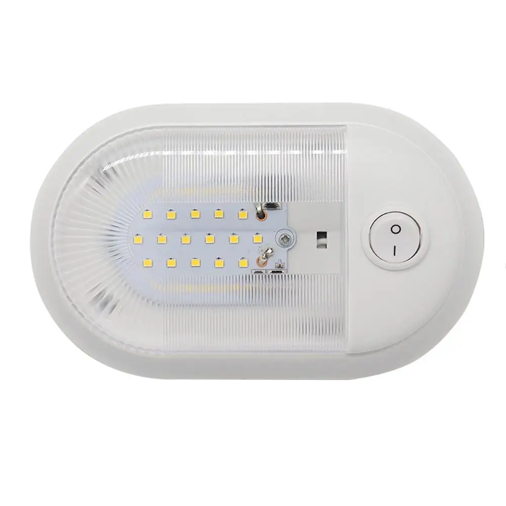 24 LED Interior Dome Light Lamp with Independent Switch for RV Marine 12-24V Power Saving and Environmental Protection
24 LED Interior Dome Light Lamp with Independent Switch for RV Marine 12-24V Power Saving and Environmental Protection