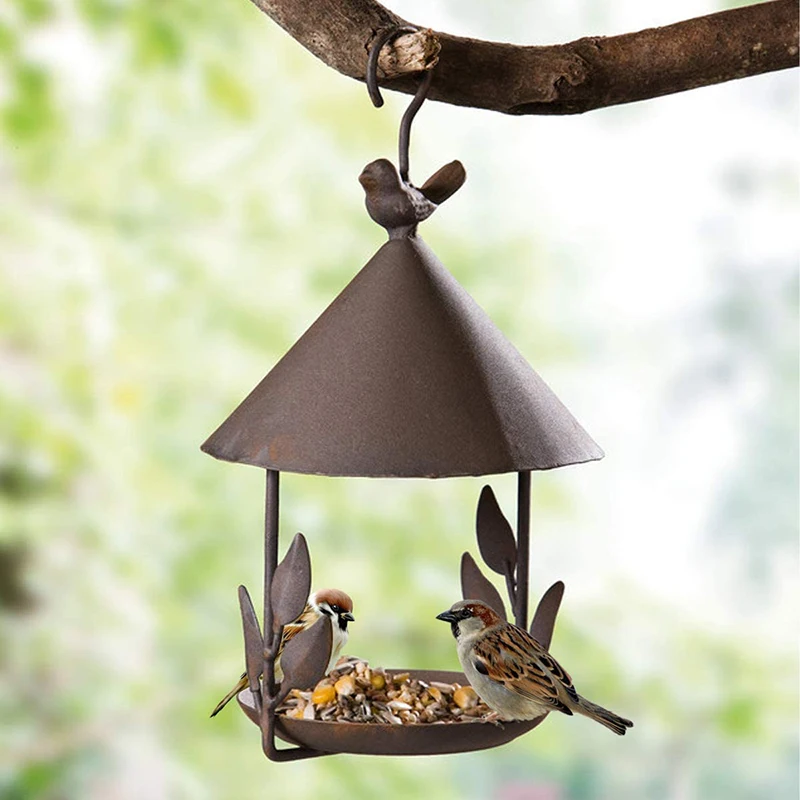 Antique Iron Hanging Bird House European Home Garden Decorative House Shape Handmade Metal Bird House Outdoor House NEW
Antique Iron Hanging Bird House European Home Garden Decorative House Shape Handmade Metal Bird House Outdoor House NEW