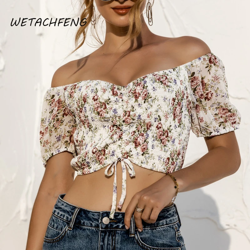 Fashion Women's Tank Top Sexy V Neck Backless White Floral Printed Y2k Crop Top Off Shoulder Summer Female Tops Tees Clothing
Fashion Women's Tank Top Sexy V Neck Backless White Floral Printed Y2k Crop Top Off Shoulder Summer Female Tops Tees Clothing