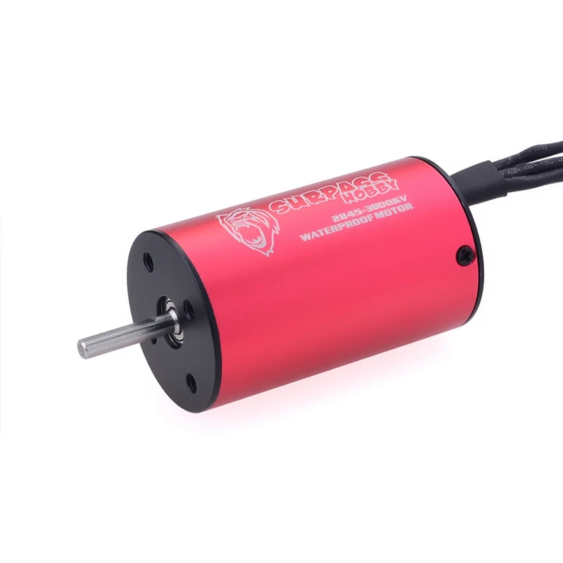 SURPASS HOBBY Waterproof KK 2845 3.175mm 3800KV Brushless Motor for Traxxas/HSP 1/12 RC Drift Racing Car 
SURPASS HOBBY Waterproof KK 2845 3.175mm 3800KV Brushless Motor for Traxxas/HSP 1/12 RC Drift Racing Car