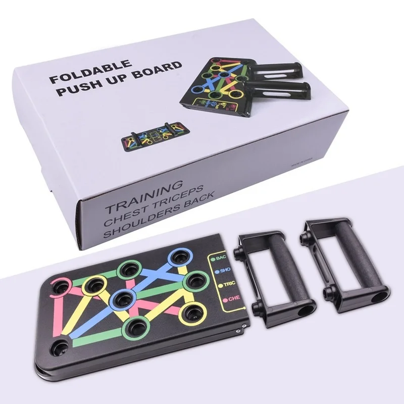 Push-up Support Plate Folding Multifunctional 14 Function Fitness Board Home Sports Equipment Hot Style Abdominal Health Device
Push-up Support Plate Folding Multifunctional 14 Function Fitness Board Home Sports Equipment Hot Style Abdominal Health Device