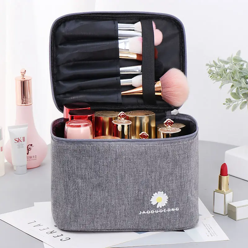Fashion All-match Cosmetic Bag Female Large-capacity Portable Wash Skin Care Product Storage Package Multifunction Bolsa
Fashion All-match Cosmetic Bag Female Large-capacity Portable Wash Skin Care Product Storage Package Multifunction Bolsa