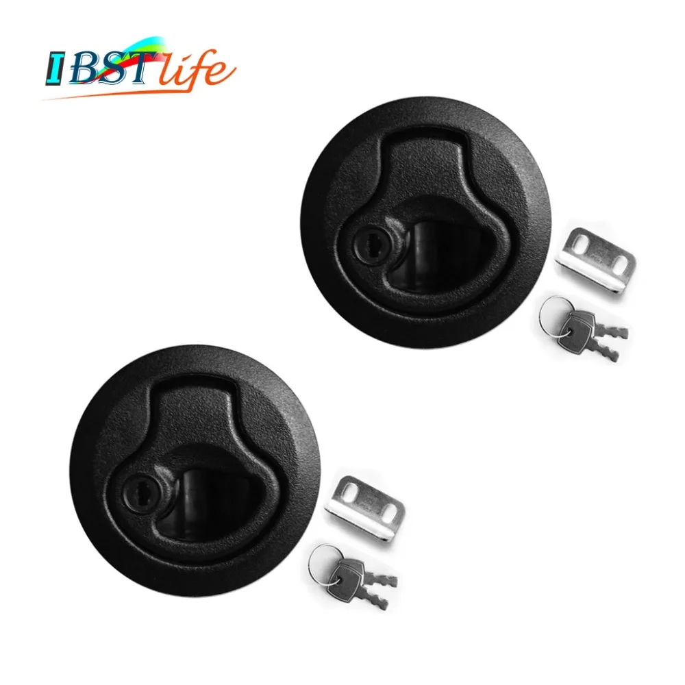 2X IBST LIFE Black Locking lift handle Flush Boat Latch with key can locking Flush Pull Latches Deck Hatch
2X IBST LIFE Black Locking lift handle Flush Boat Latch with key can locking Flush Pull Latches Deck Hatch