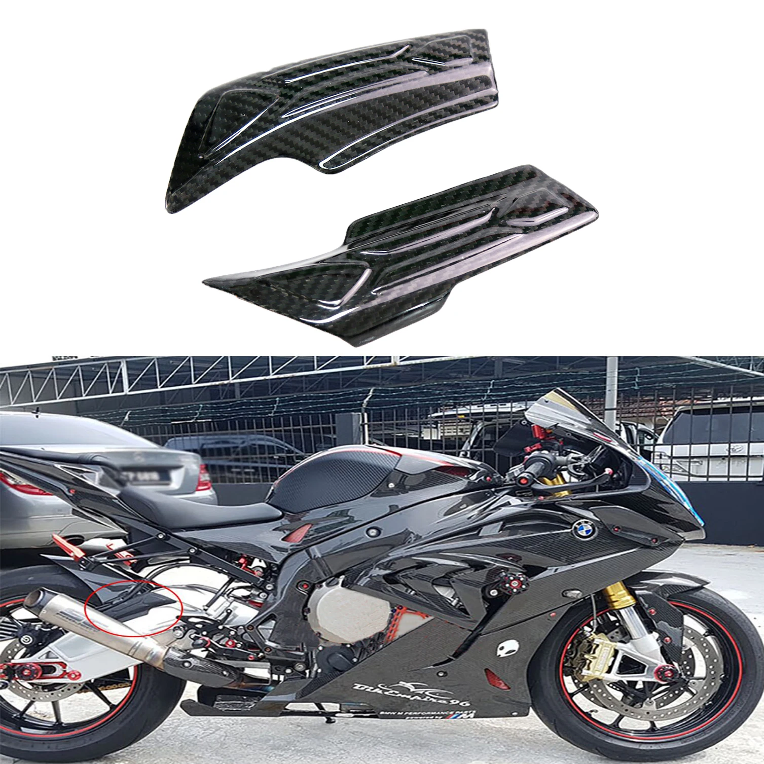 Carbon Fiber Rear Swing Arm Rocker Decoration Panel Guard Cover for BMW S1000RR S 1000 RR 2015 2016 2017 2018
Carbon Fiber Rear Swing Arm Rocker Decoration Panel Guard Cover for BMW S1000RR S 1000 RR 2015 2016 2017 2018