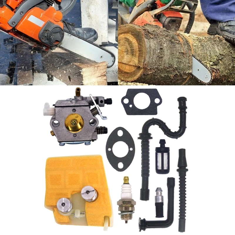 Carburetor with Air Filter Tune Up Kit for Stihl 024 026 MS240 MS260 Walbro WT-194 Chainsaws
Carburetor with Air Filter Tune Up Kit for Stihl 024 026 MS240 MS260 Walbro WT-194 Chainsaws