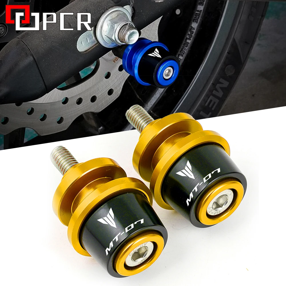 6mm Spools for Yamaha MT-07 mt 07 MT07 Motorcycle Accessories CNC Swingarm Spools Slider Stand Screws
6mm Spools for Yamaha MT-07 mt 07 MT07 Motorcycle Accessories CNC Swingarm Spools Slider Stand Screws