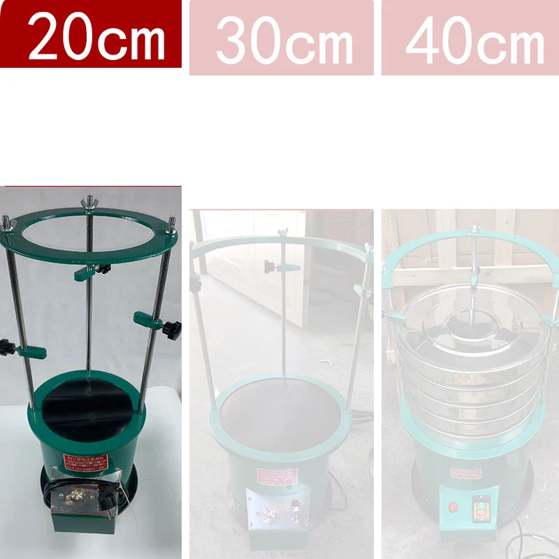 Electric Vibrating Sieve Machine, Sieve Diameter 20cm Sieving shaker with timing function, Screening machine 220v
Electric Vibrating Sieve Machine, Sieve Diameter 20cm Sieving shaker with timing function, Screening machine 220v