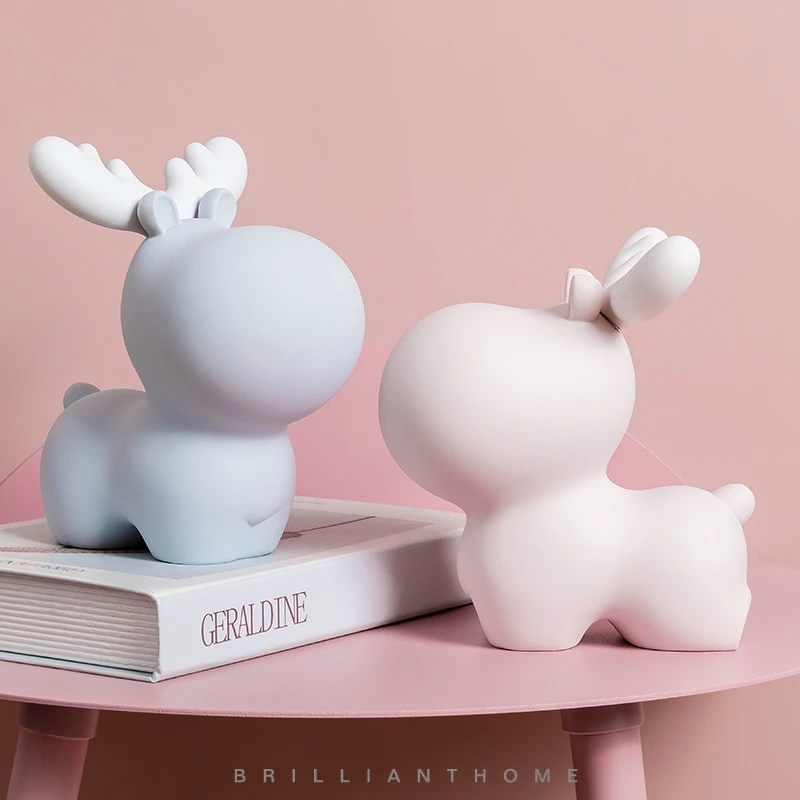 Скандинавская Копилка в виде оленя, коробка для монет, мультяшный милый креативный копилка для монет, милая игрушка, детский сберегательный...
Скандинавская Копилка в виде оленя, коробка для монет, мультяшный милый креативный копилка для монет, милая игрушка, детский сберегательный...