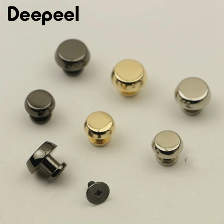 10/20pcs Deepeel 7/10mm Metal Rivet Screw for Bags Hardware Handbag Decorative Studs Button Nail Rivets Buckles Snap Hooks KY556
10/20pcs Deepeel 7/10mm Metal Rivet Screw for Bags Hardware Handbag Decorative Studs Button Nail Rivets Buckles Snap Hooks KY556