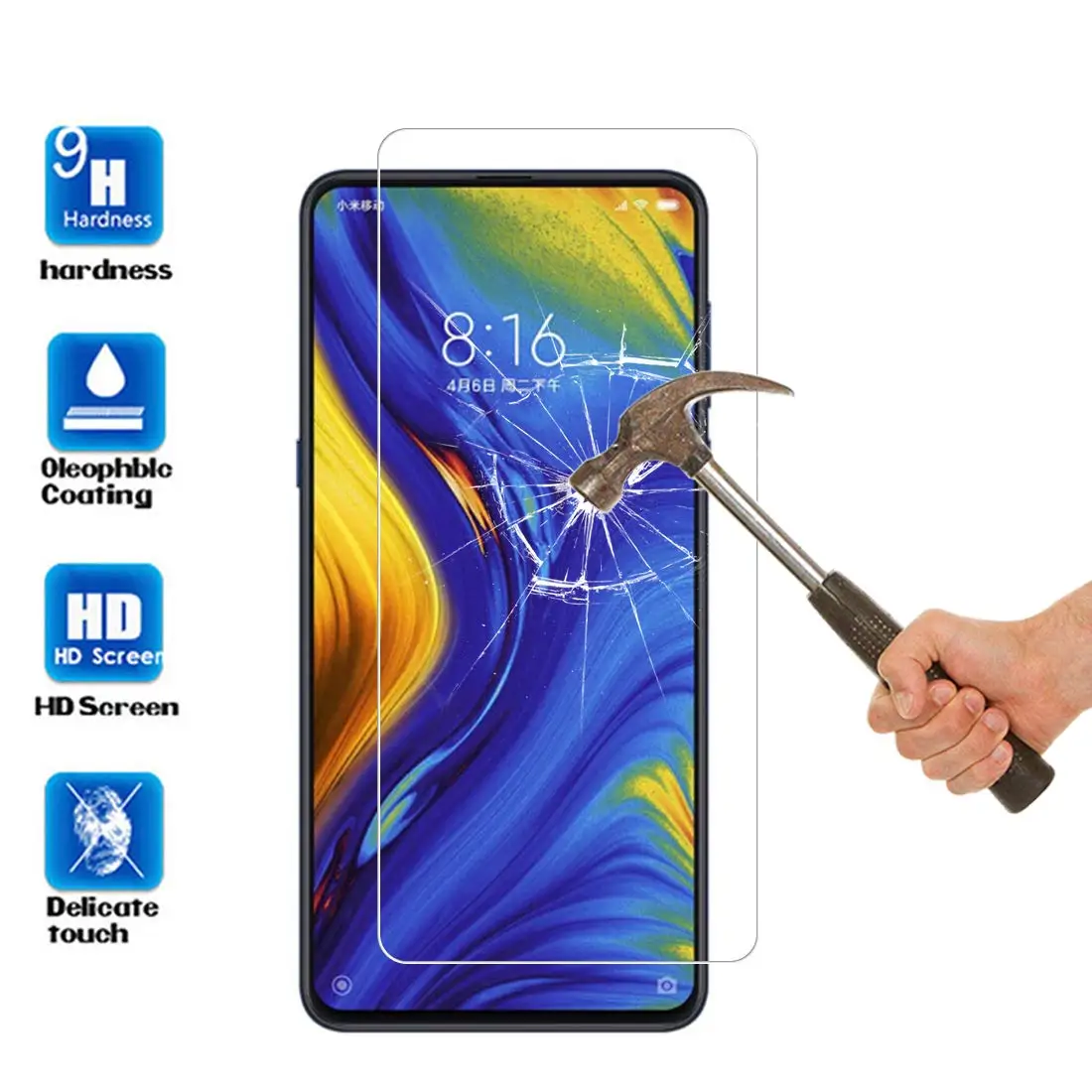 Закаленное стекло экрана для Xiaomi mi mix 3 5G Защита от царапин стеклянная пленка для mi mix 3 5G
Закаленное стекло экрана для Xiaomi mi mix 3 5G Защита от царапин стеклянная пленка для mi mix 3 5G